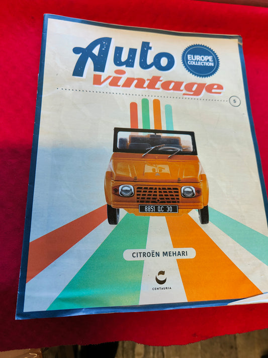 Auto vintage formato . 1:24 - CITROËN MEHARI - 1970 - con fascicolo - nuova