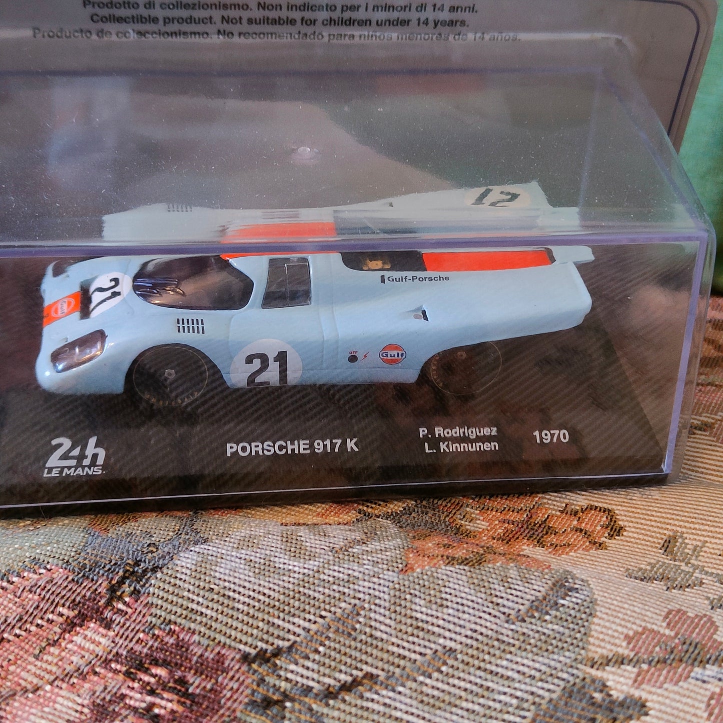 Dalla collezione "24 ore Le mans " -Porsche 917 k - formato 1:43 ottimo