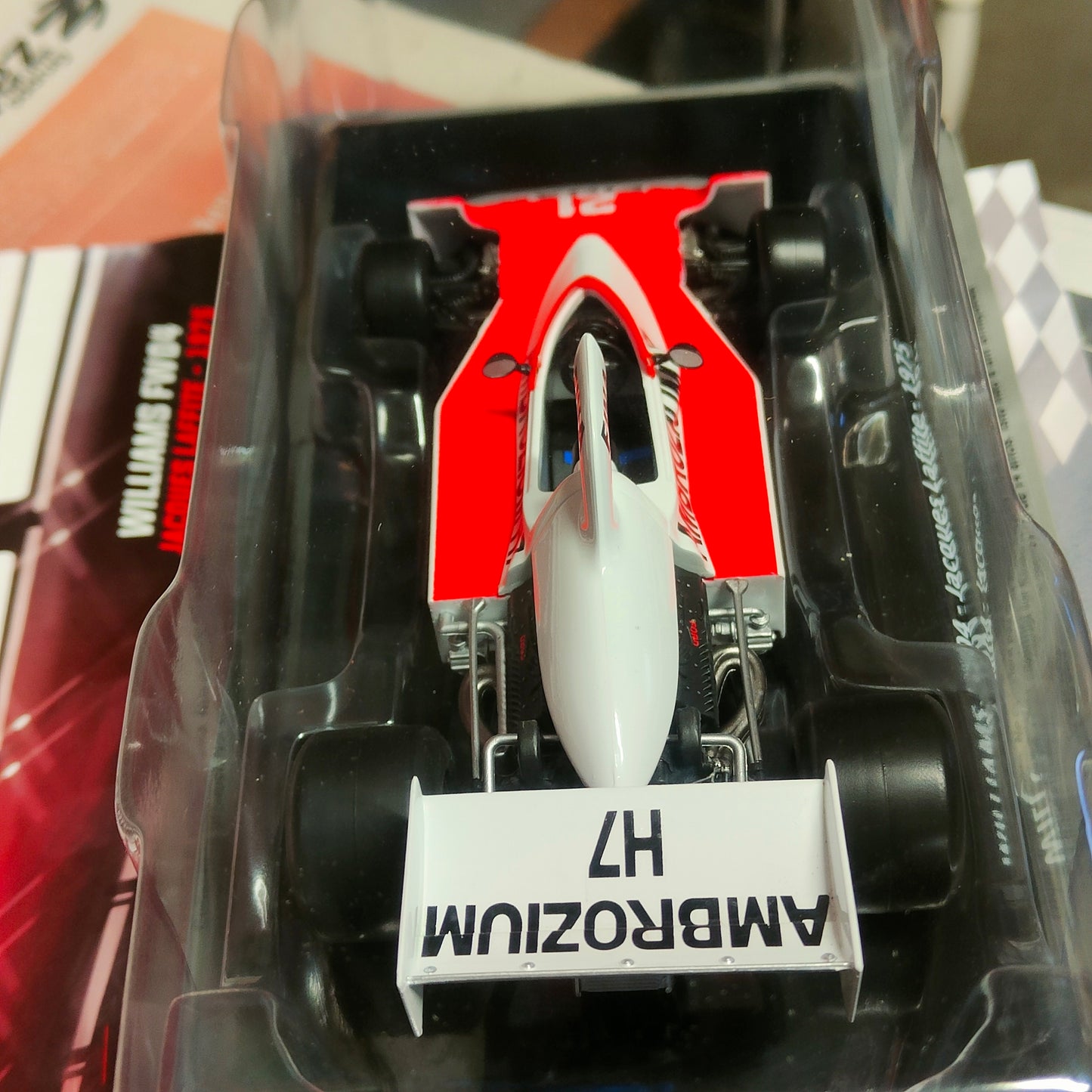 Le grandi formula 1 - Auto da corsa - WILLIAMS FW04 di Jacques Laffite -1975 nuova