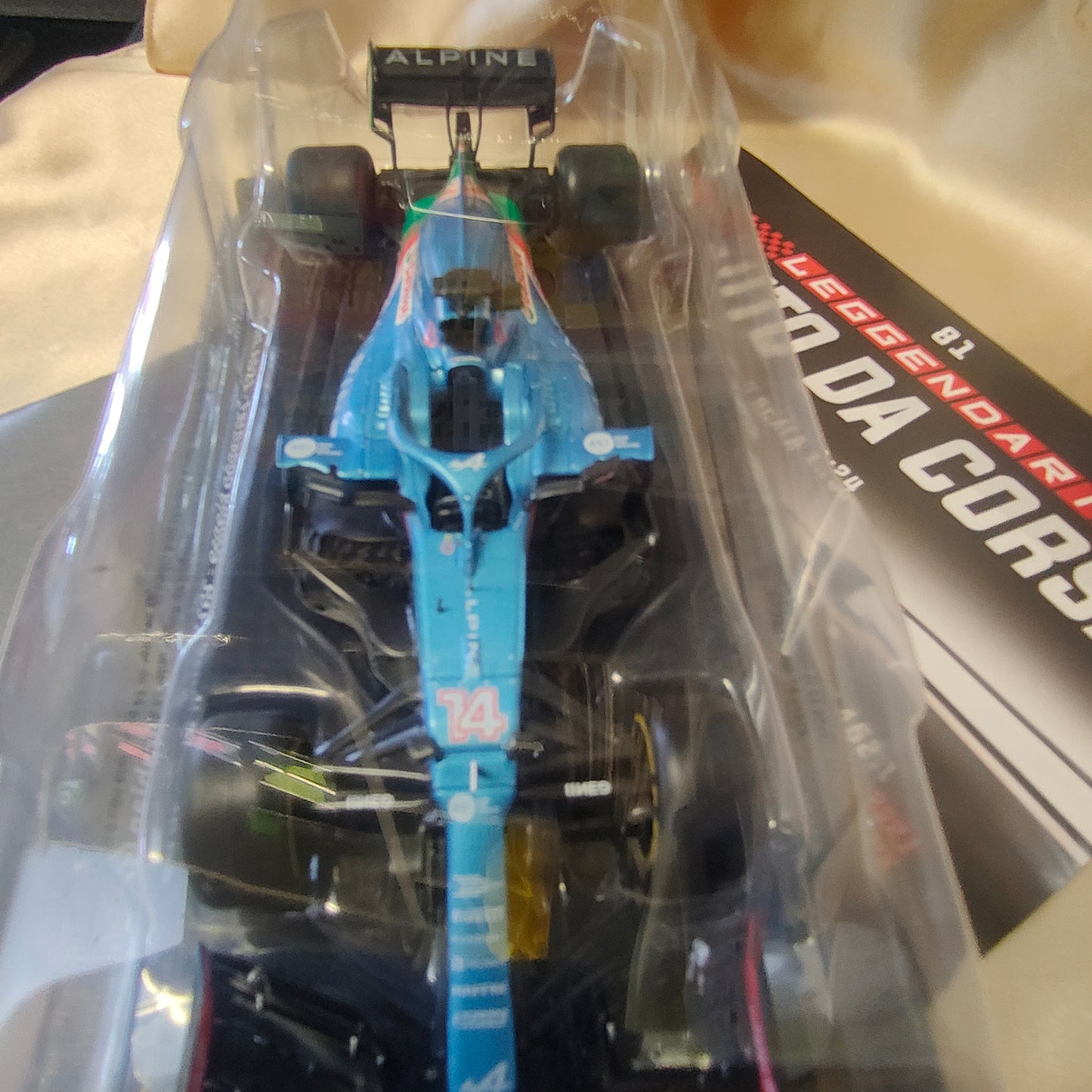 GRANDI FORMULA 1 - Auto da corsa - ALPINE A521 di Fernando Alonso . 2021 . con fascicolo NUOVA