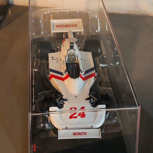 Le grandi formula1 - Hesketh 308B di James Hunt del 1975 già in teca rigida. NUOVA uscita n 41