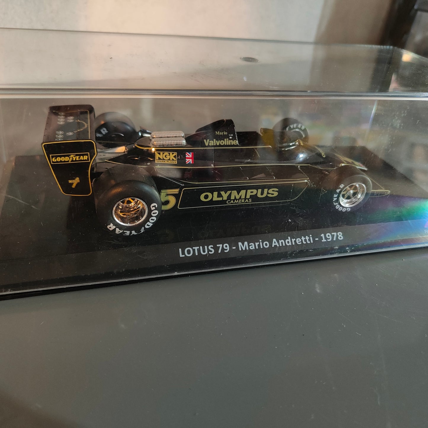 Le grandi formula 1 - LOTUS 79 . Mario andretti 1978. Attenzione già in teca rigida - nuova