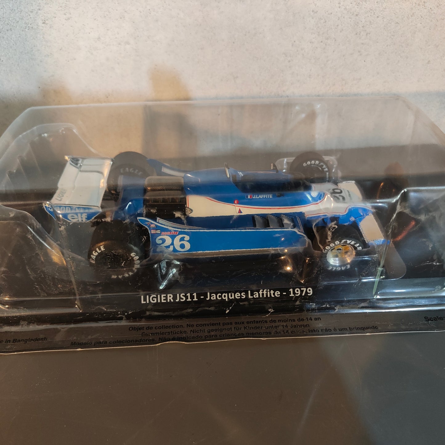 Grandi Formula 1 - auto da corsa 1:24 -Ligier JS11 di Jacques Lafitte 1979. NUOVA