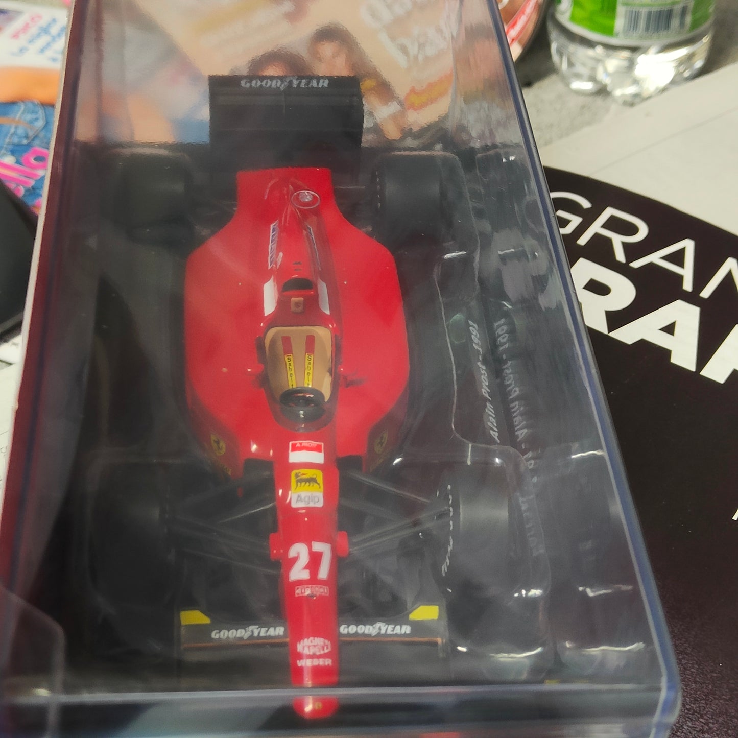 GRANDI FERRARI . 1:24 - F1 91 Alain Prost 1991 - nuova con fascicolo