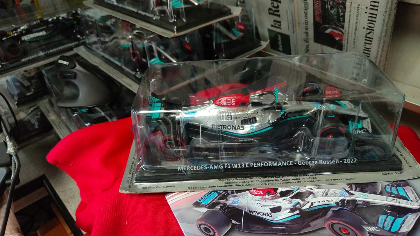 Grandi Formula 1 . Mercedes AMG W13 di George Russell ...2022. Nuova