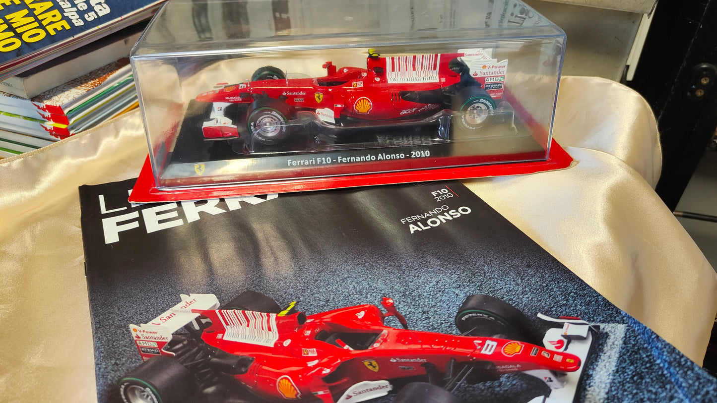 Grandi Ferrari F10 di Fernando Alonso. 2010. Nuova