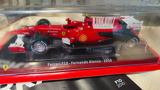Grandi Ferrari F10 di Fernando Alonso. 2010. Nuova