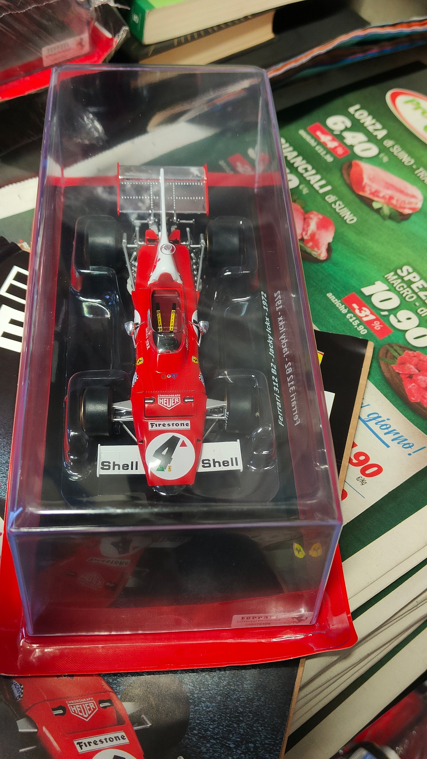 Grandi Ferrari la 312 B2 di Jackie Icks. 1972