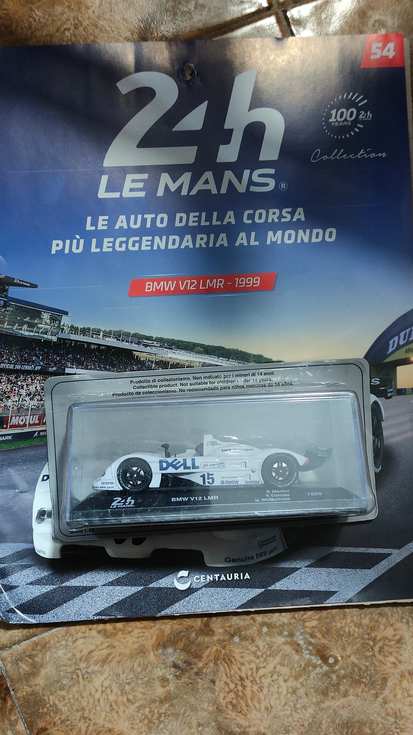 Collezione 24 ore le Mans . BMW V12 LMR 1999 . 1-43 " NUOVA