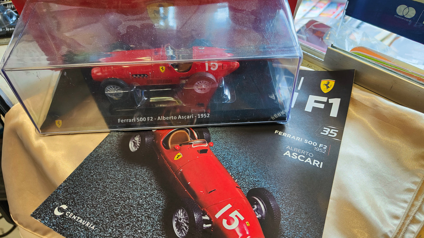 Grandi Ferrari 500 F2 di Alberto Ascari 1952 1:24 nuova