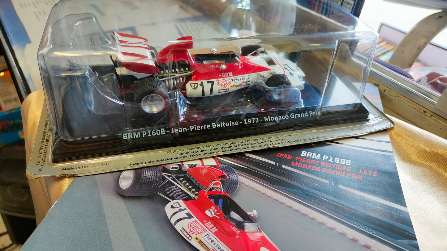 Grandi Formula 1 Auto da corsa BRM P160B di Jean Pierre Beltoise 1972 NUOVA