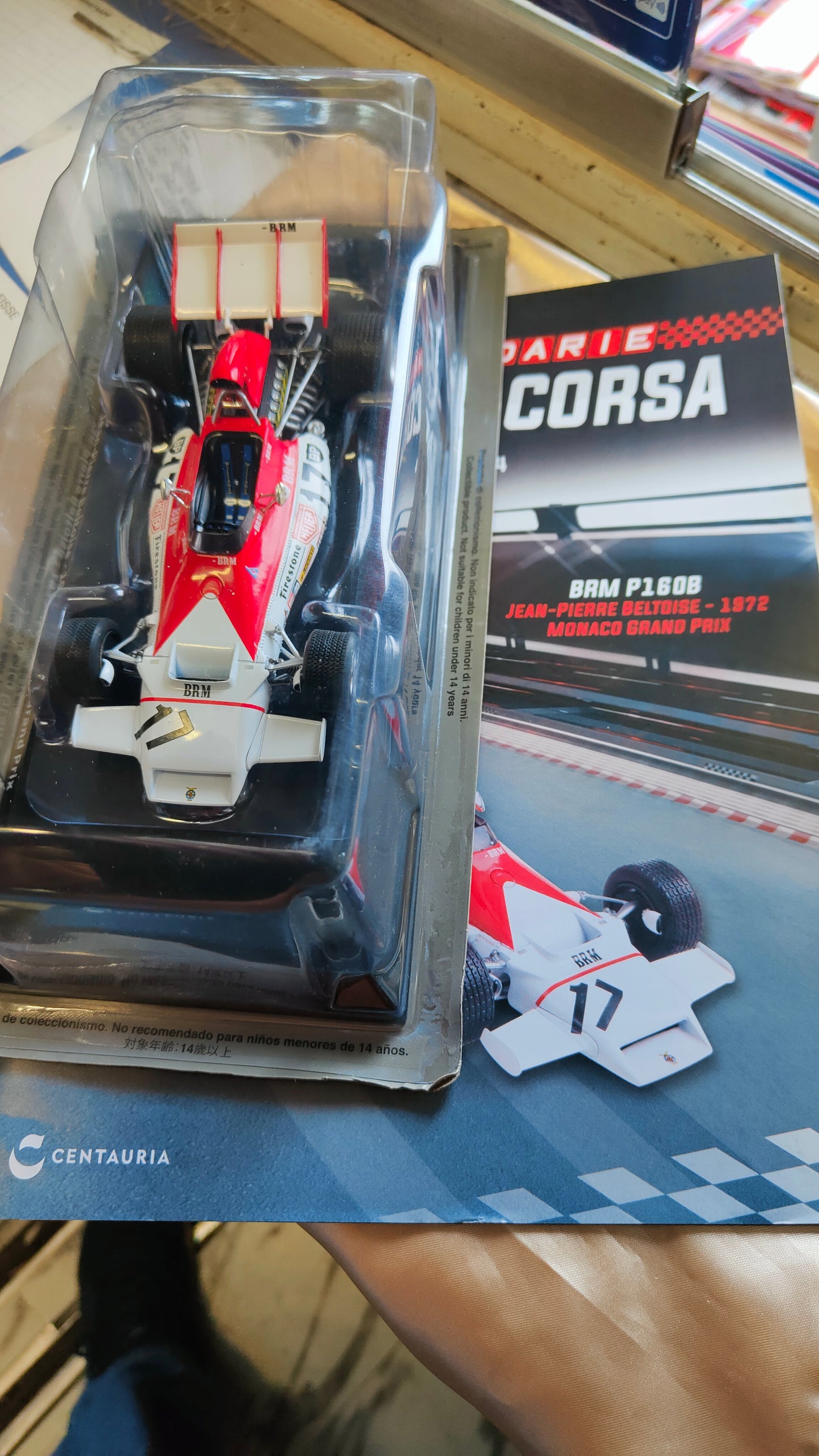 Grandi Formula 1 Auto da corsa BRM P160B di Jean Pierre Beltoise 1972 NUOVA