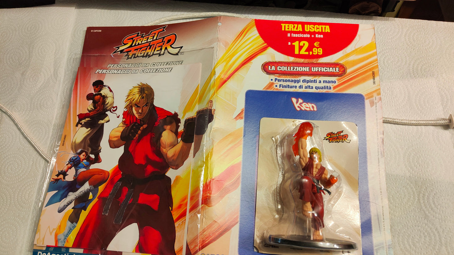 Collezione: Street fighter personaggi da collezione - KEN 3°. Uscita nuovo