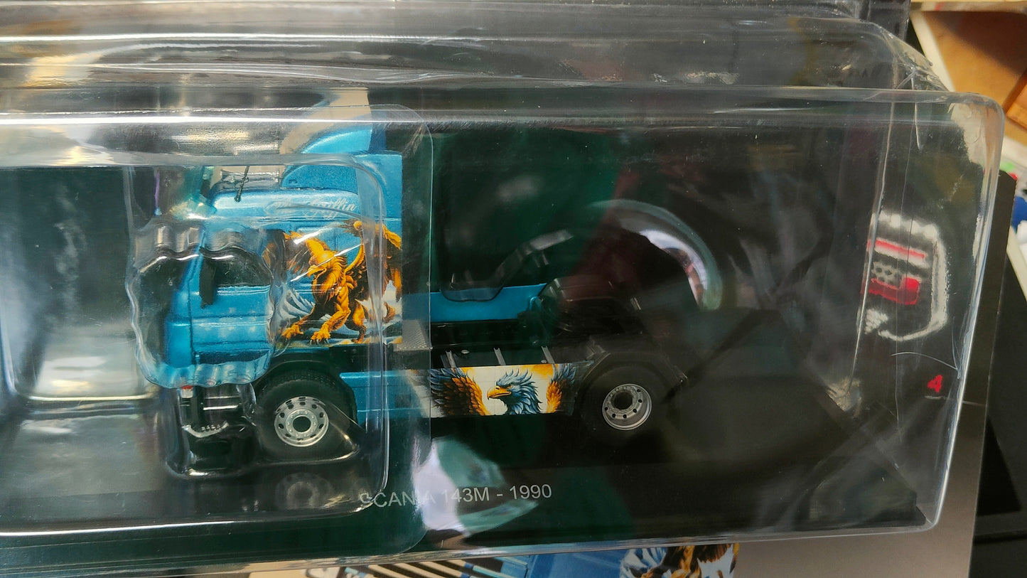 Collezione TRUCK TUNING collection le motrici ... SCANIA 143M 1990 nuovo 4° uscita in edicola