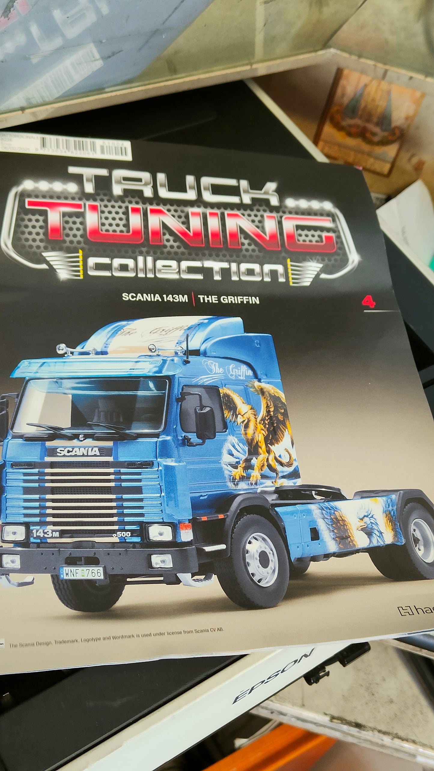 Collezione TRUCK TUNING collection le motrici ... SCANIA 143M 1990 nuovo 4° uscita in edicola