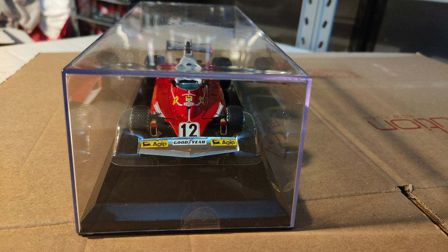 Grandi Ferrari . 312 T Niki Lauda del 1975 .nuova col fascicolo formato 1:24