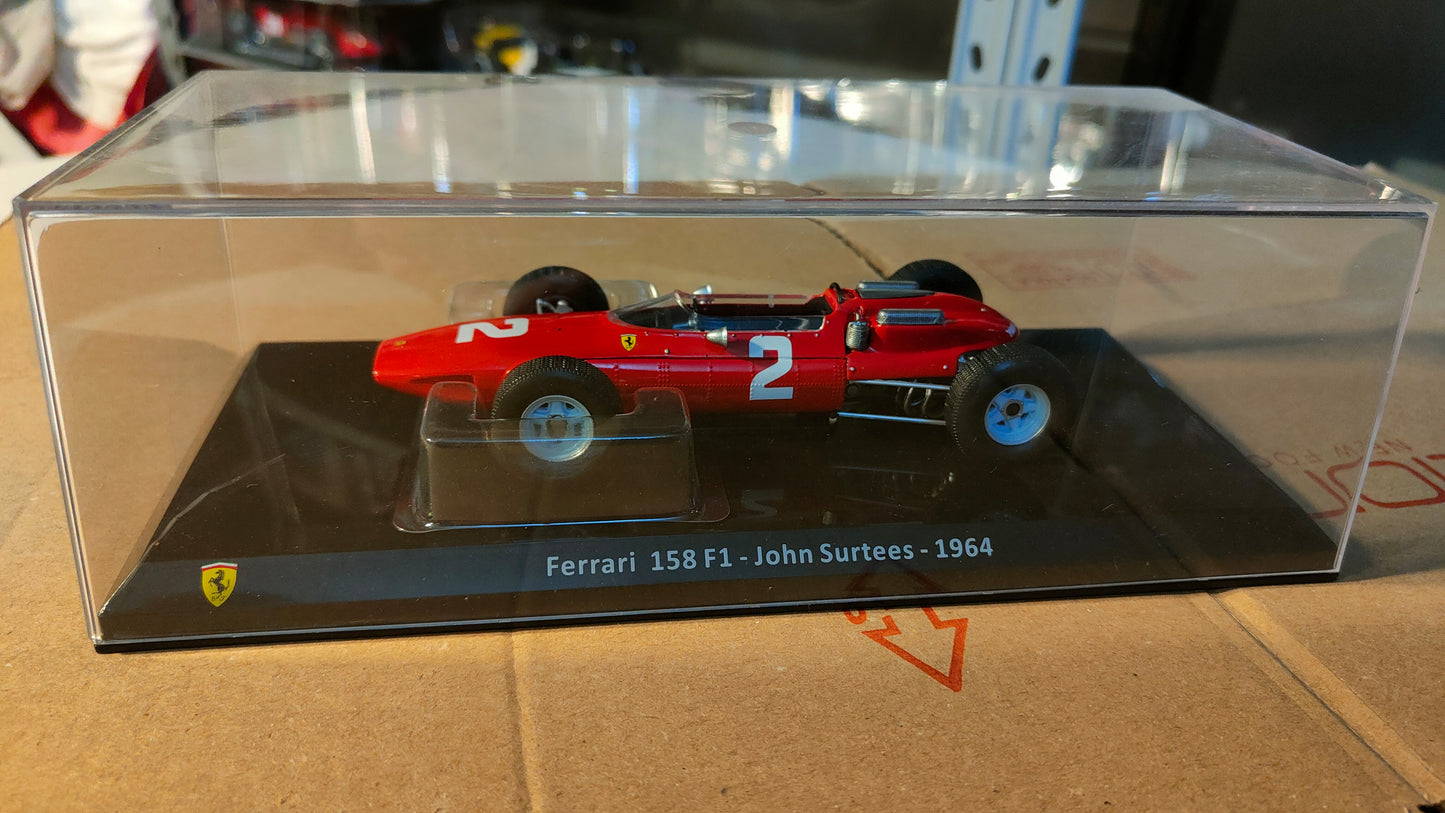 Grandi Ferrari .Ferrari 158 F1 - John Surtees - 1964 . nuova con fascicolo