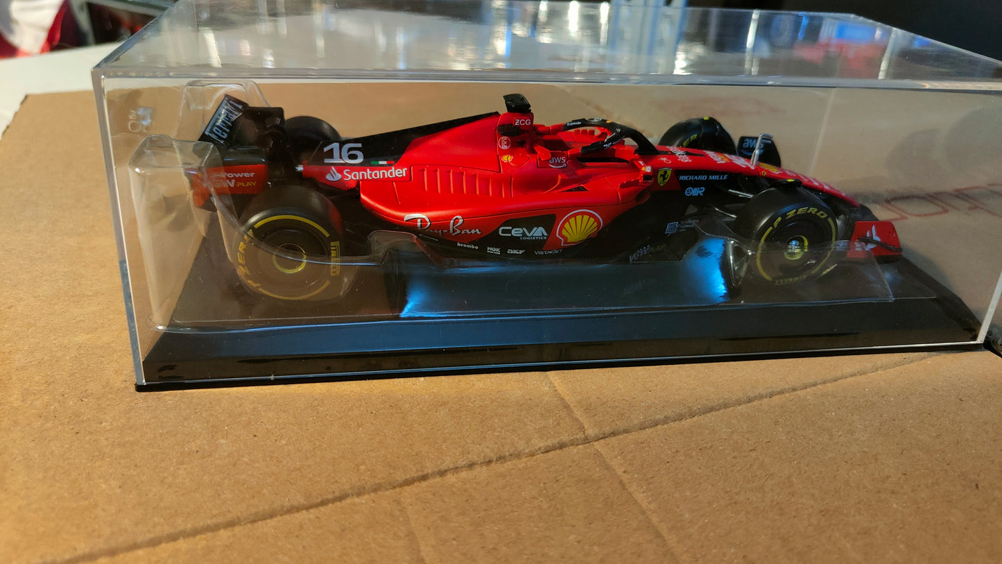 Grandi Ferrari sf23 di Charles Leclerc 2023 con fascicolo nuova