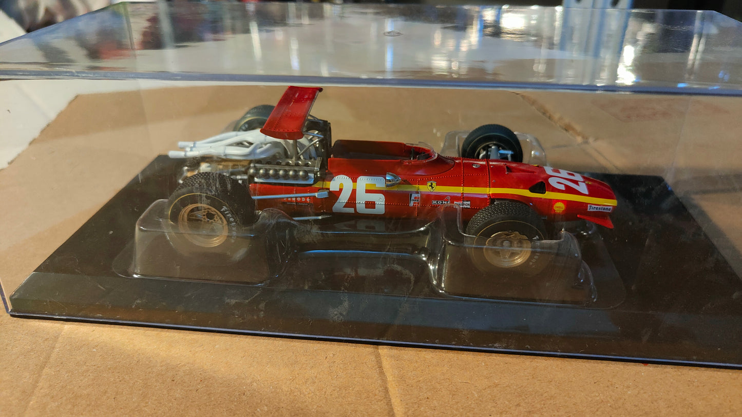 Grandi Ferrari 312 F1 68 di Jackie ickx 1968 con fascicolo nuova