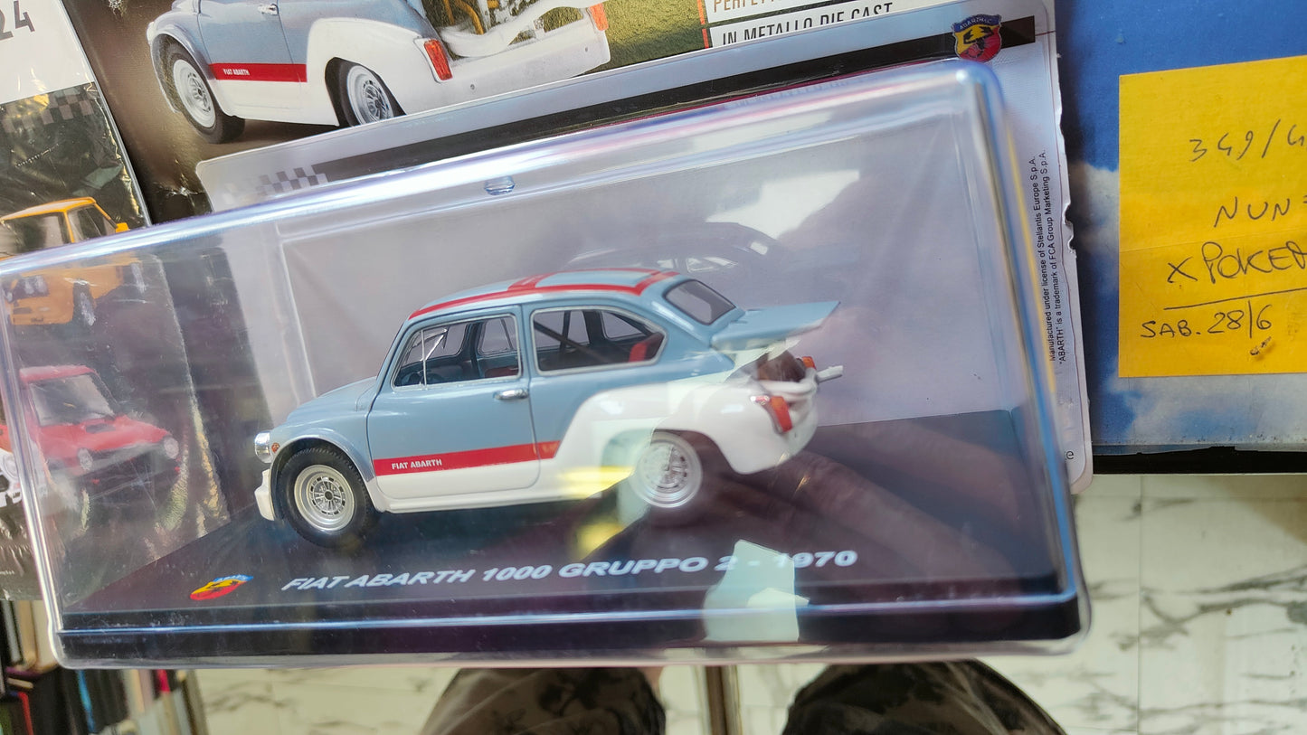 Nuova Collezione " ABARTH collection scala 1:24 fiat 1000 gruppo b " 1 ° uscita