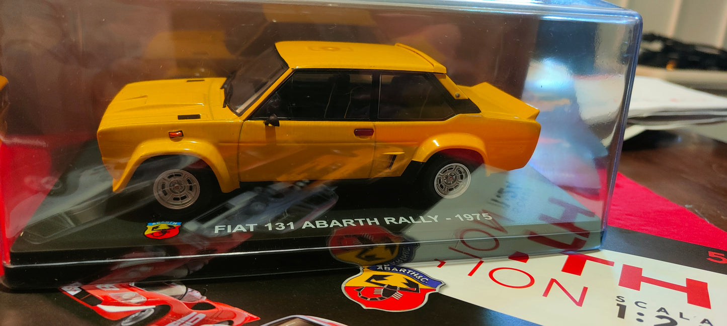 Nuova Collezione: 5'uscita Abarth collection Fiat 131 Abarth rally 1975 nuova