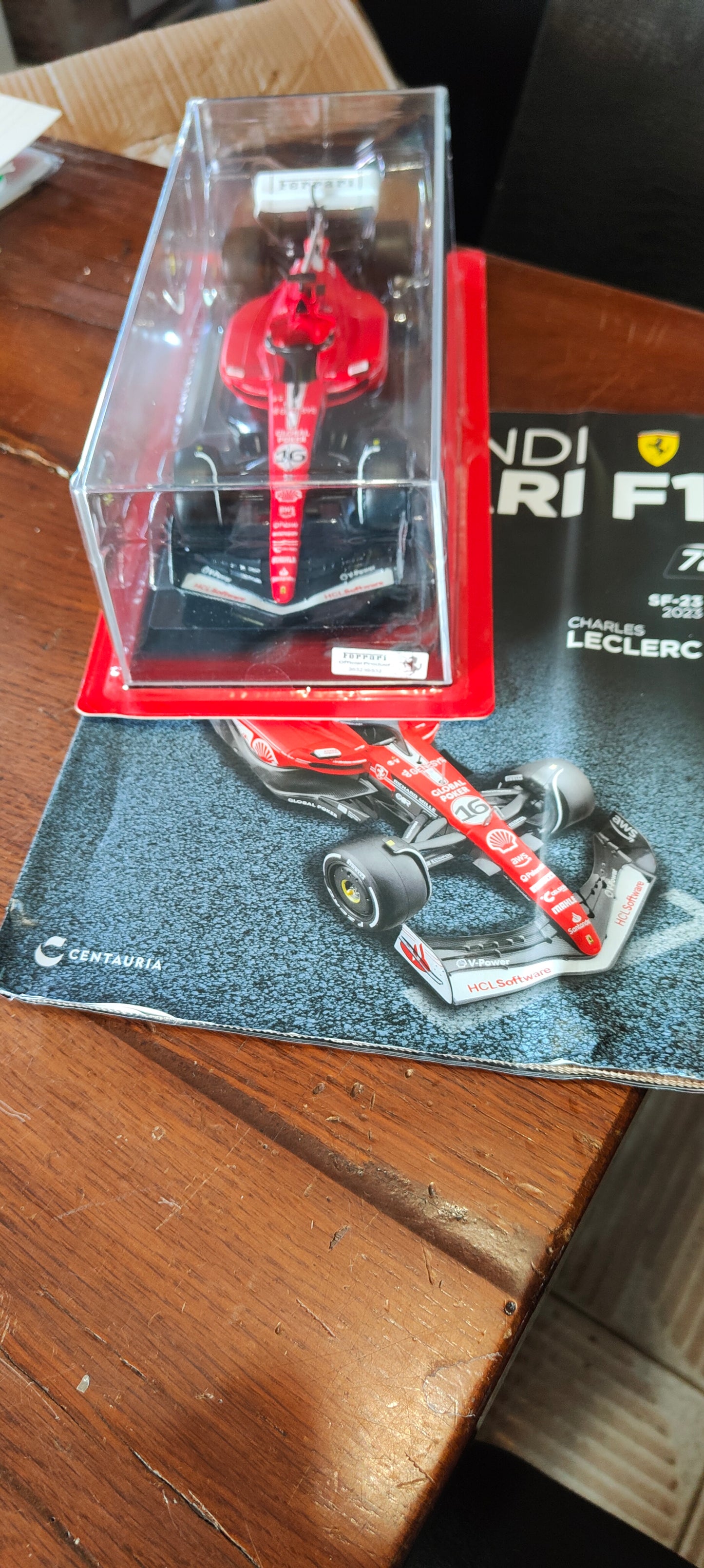 Collezione grandi Ferrari SF-23 Charles Leclerc del 2023 form 1:24