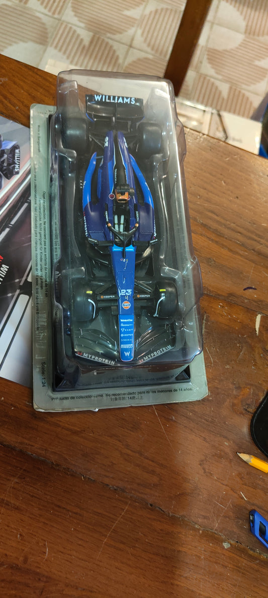 Auto da corsa form 1:24 - Williams FW46 Alexander Albon 2024 NIOVA