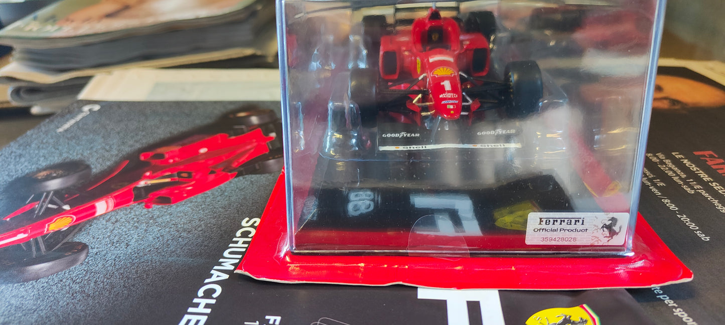 Grandi Ferrari 1,24. F310 di Michael Schumacher belgium Grand Prix 1996