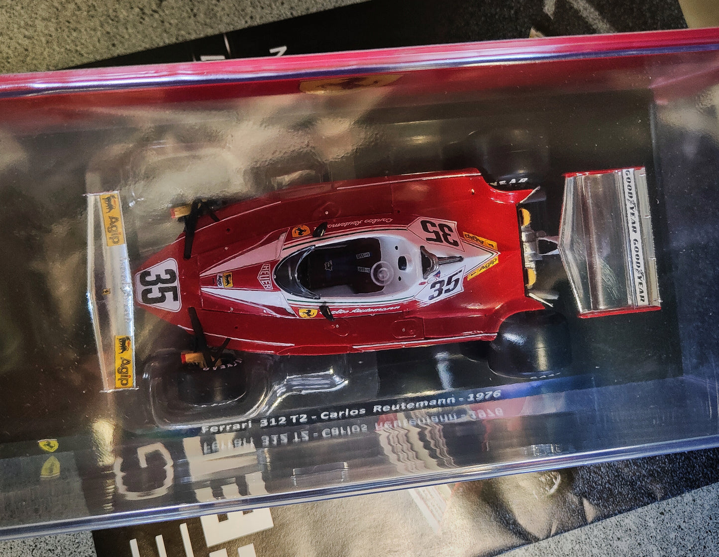 LE GRANDI FERRARI -312 T2 di Carlos Reutemann .1976 - 11 USCITA NUOVA edicola