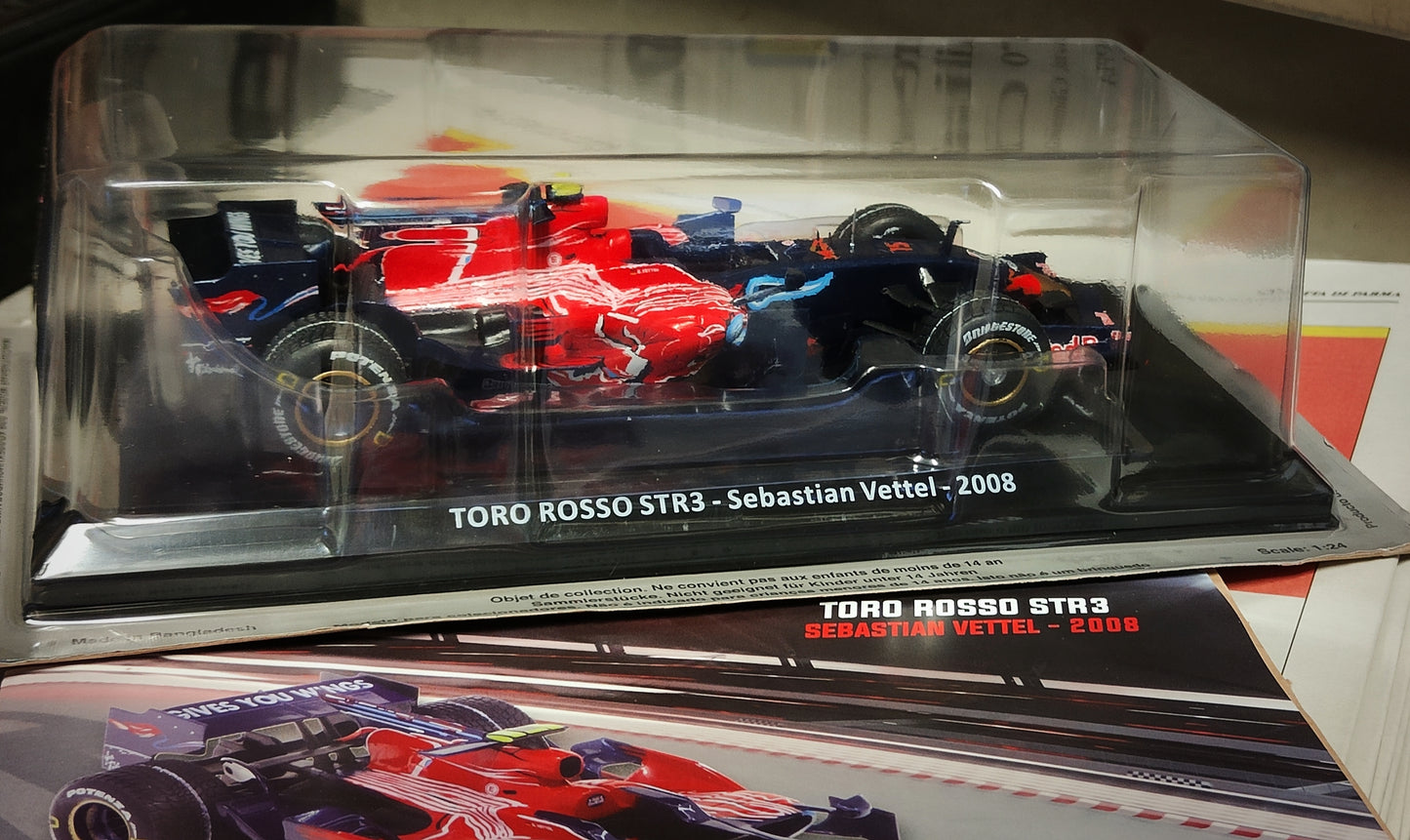Grandi Formula 1 Auto da corsa TORO ROSSO STR3 di Sebastian Vettel del 2008 NUOVA