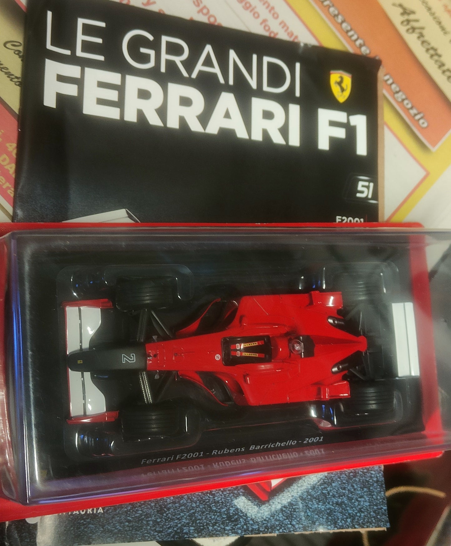 Grandi Ferrari F 2001 - RUBENS BARRICHELLO N del 2001 - nuova