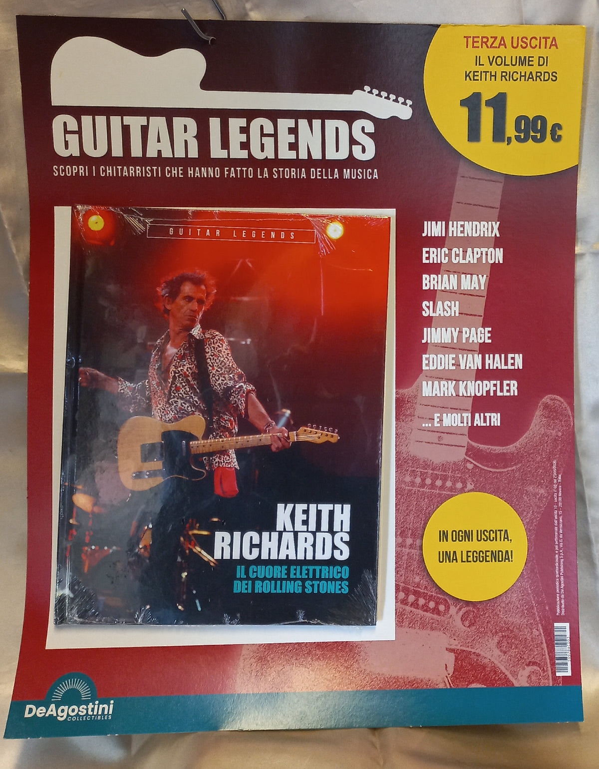 GUITAR LEGENDS 3° volume KEITH RICHARDS