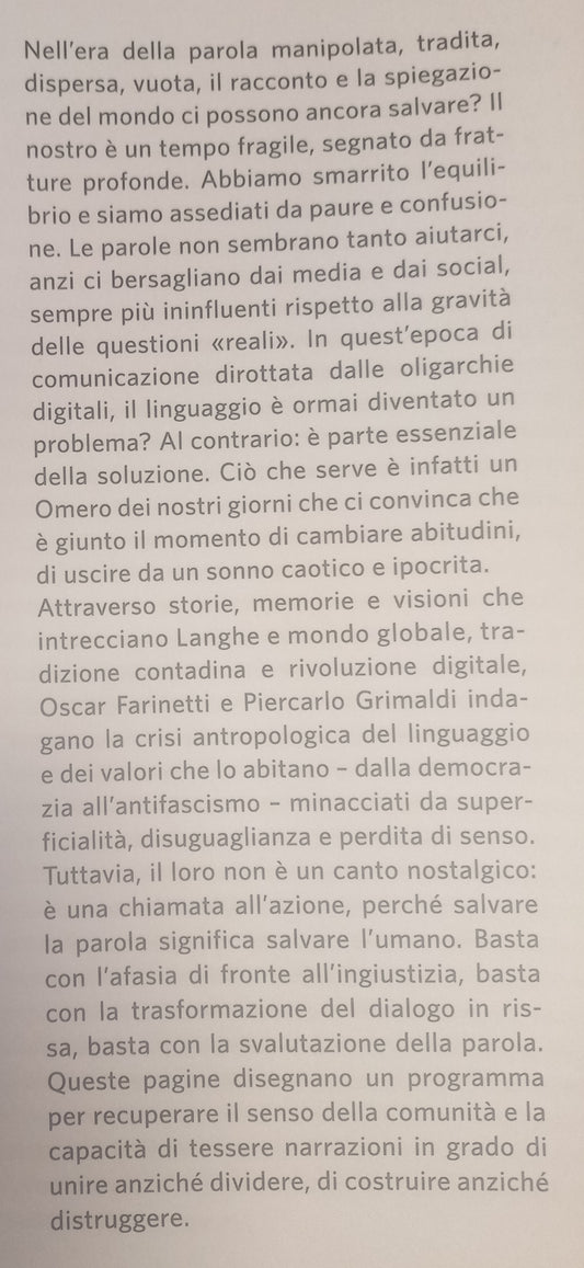 OMERO NON DEVE MORIRE - O. FARINETTI P. GRIMALDI