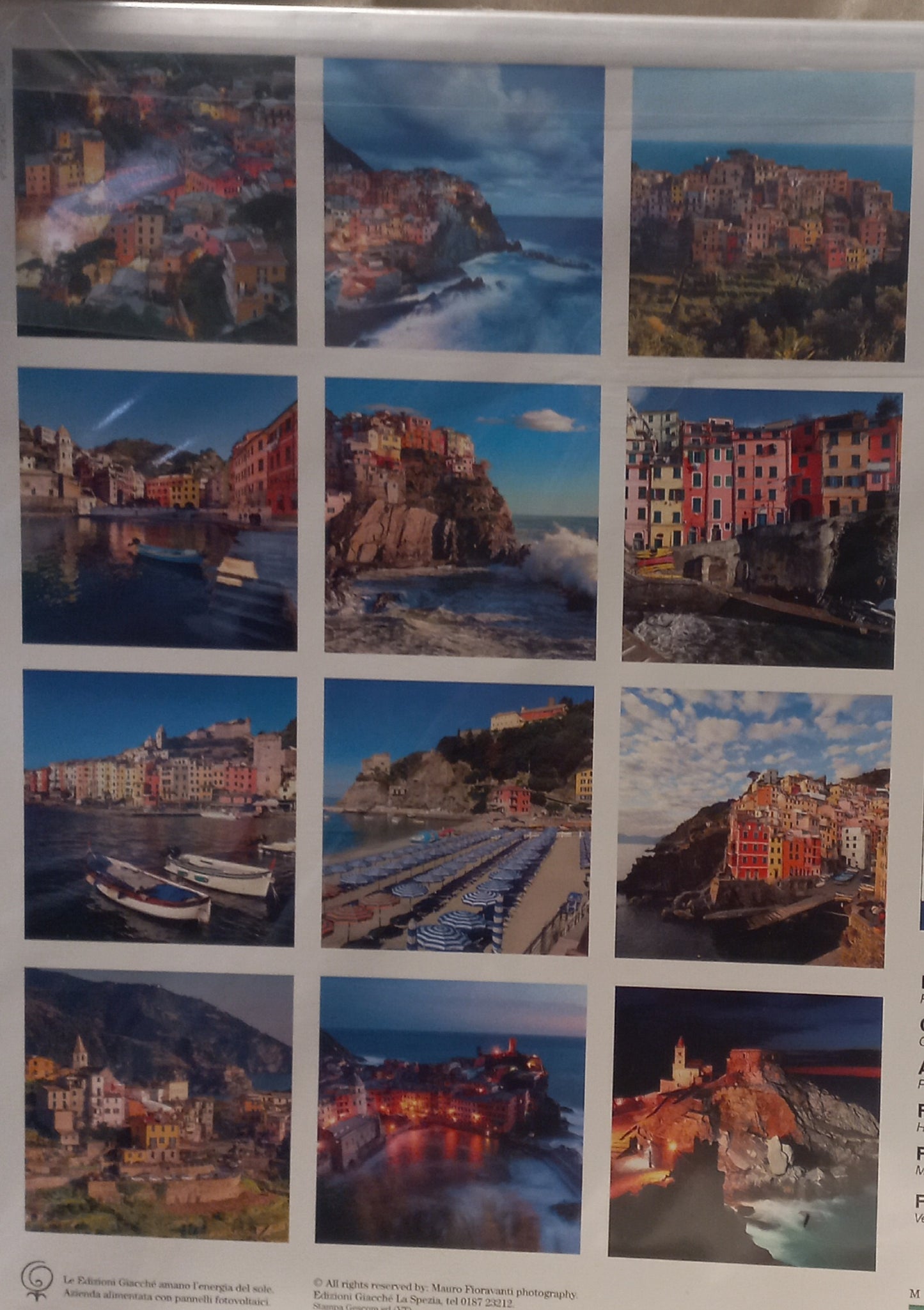 CALENDARIO 2026 CINQUE TERRE e PORTOVENERE Foto di Mauro Fioravanti