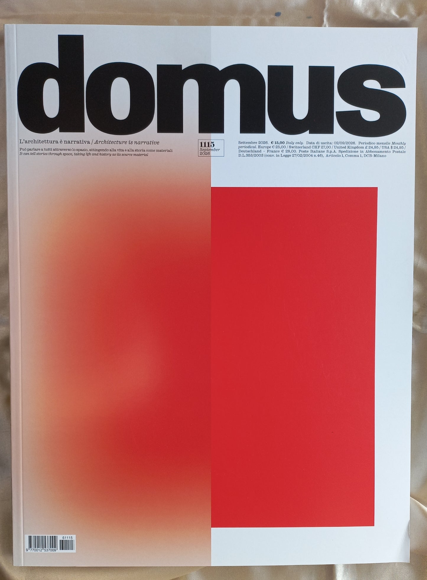 DOMUS n. 1115 Settembre 2026