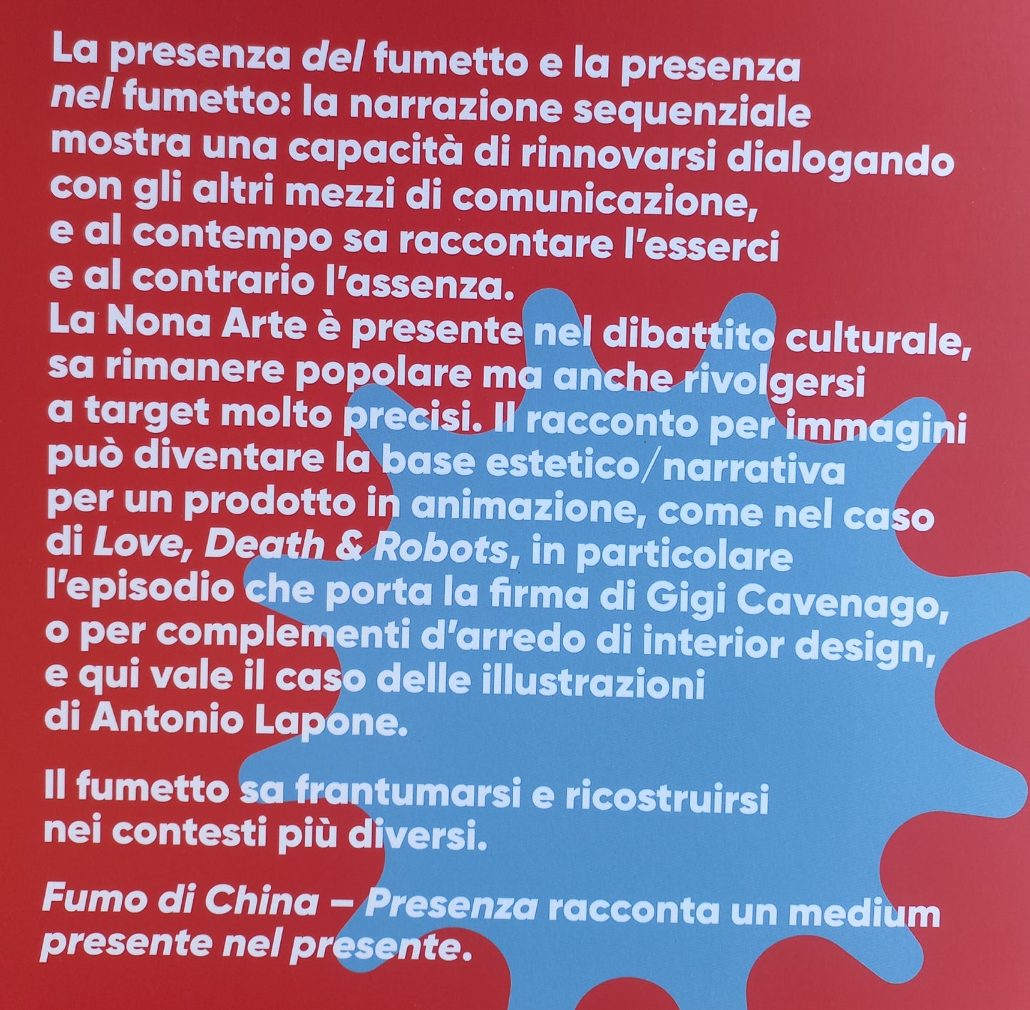 FUMO di CHINA - PRESENZA Rivista - libro