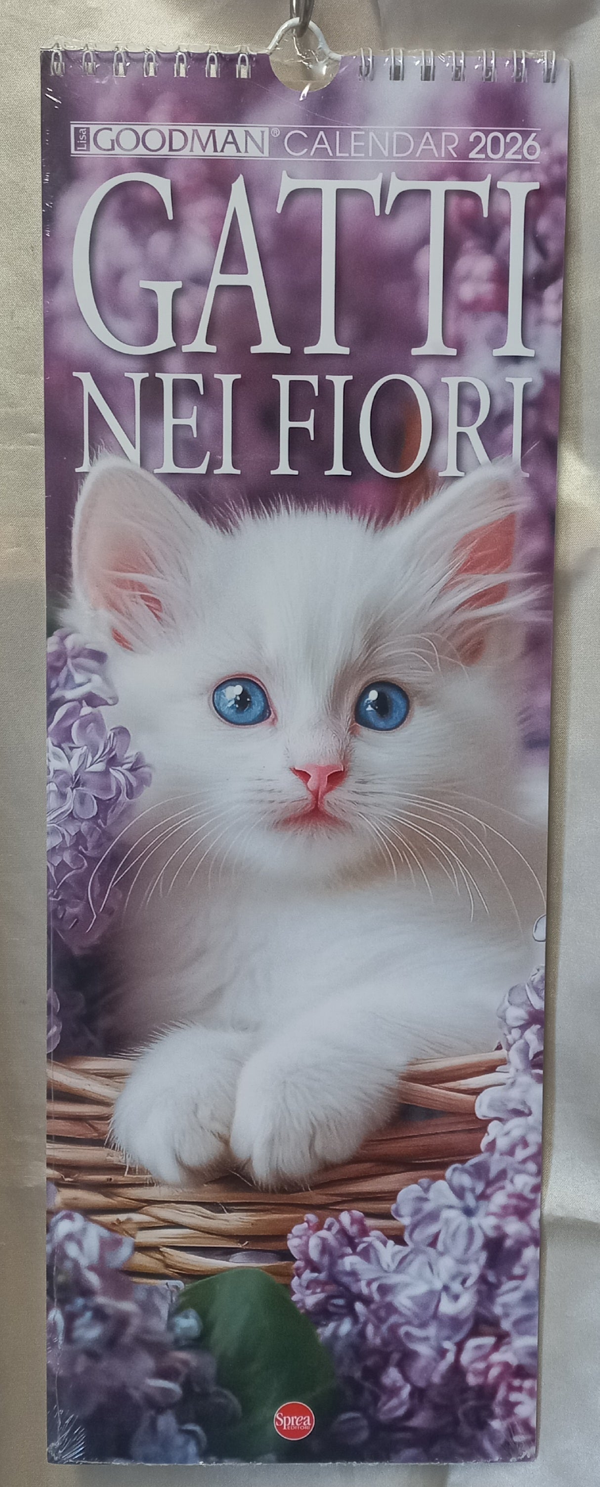 CALENDARIO 2026 GATTI nei FIORI