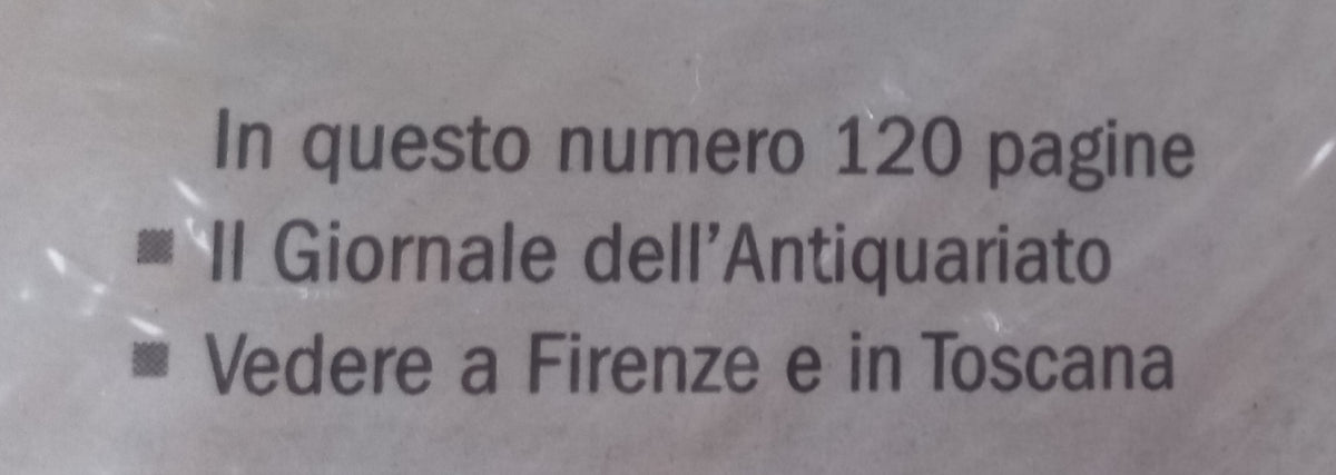IL GIORNALE DELL'ARTE n.475 Settembre 2026