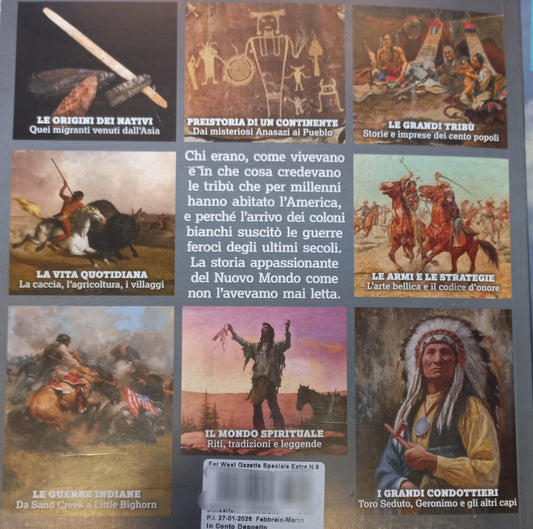 INDIANI D'AMERICA Tutta la storia mai raccontata sui Pellerossa - Rivista