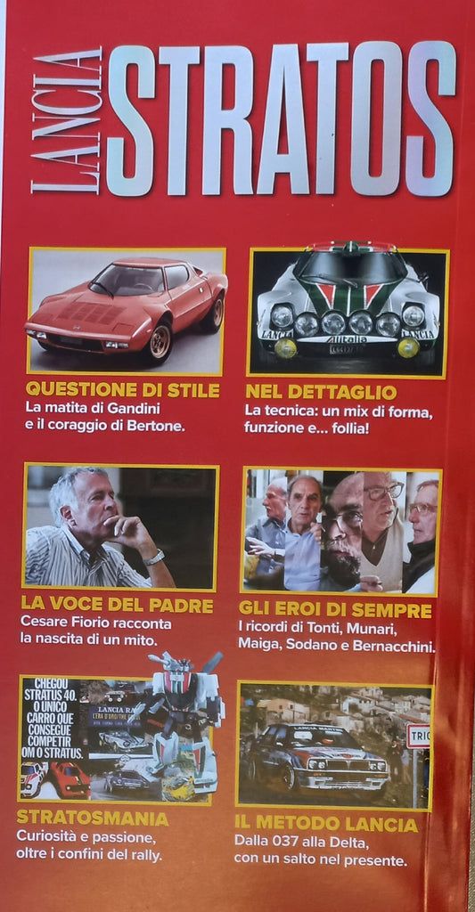 LANCIA STRATOS - Icone dei Rally - Youngtimer & Retro' Rally