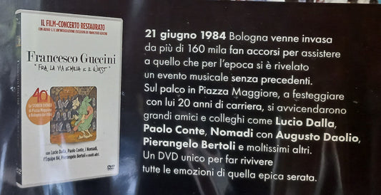 FRANCESCO GUCCINI - FRA LA VIA EMILIA E IL WEST - Il film concerto - DVD