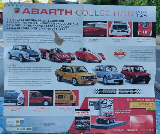 Nuova Collezione: 2'uscita Abarth collection Fiat 124 rally 1972