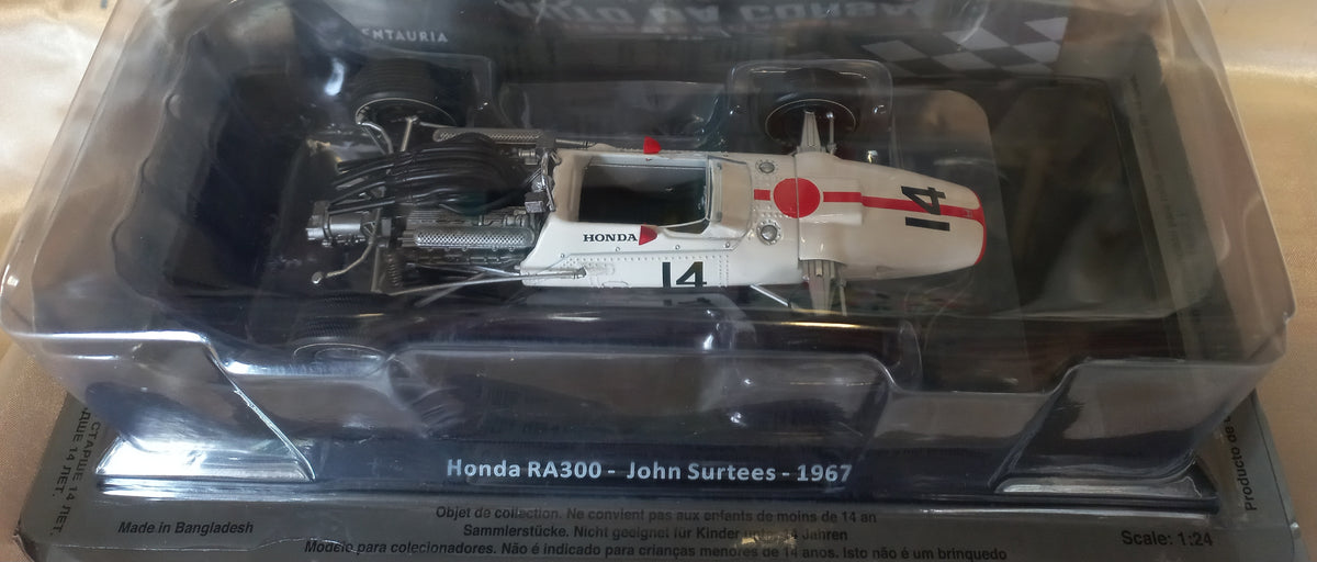 Leggendarie auto da corsa 1:24 n.130 HONDA RA300 - JOHN SURTEES - 1967