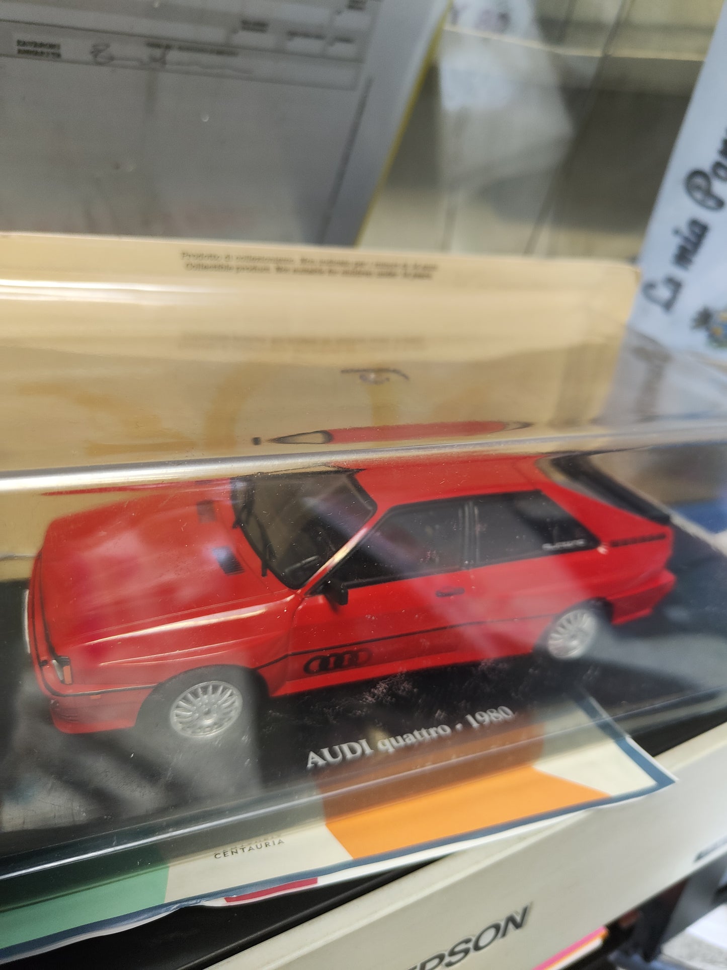 AUTO VINTAGE. Audi quattro del 1980. Con fascicolo NUOVA