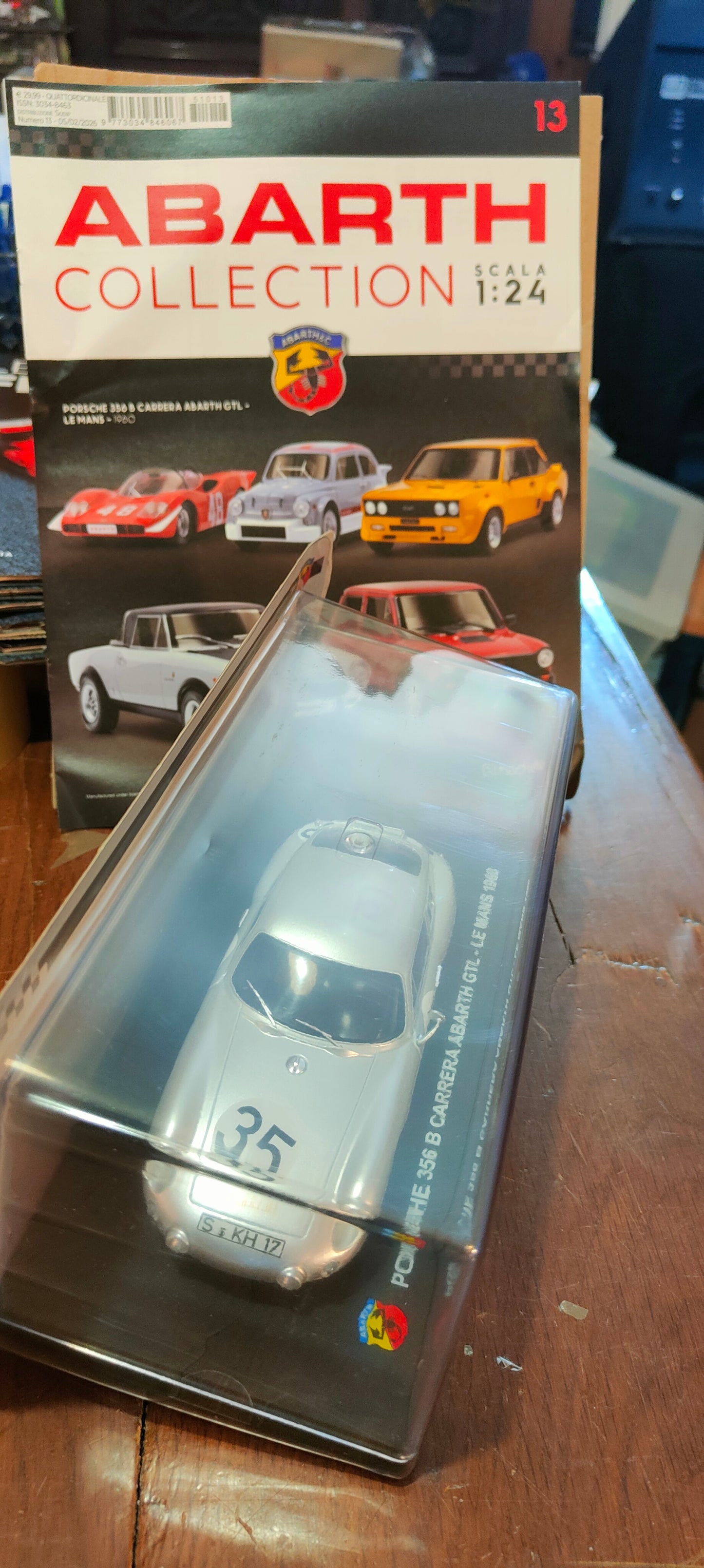 Abarth collection. Porsche 356 B Carrera Del 1960 Nuova
