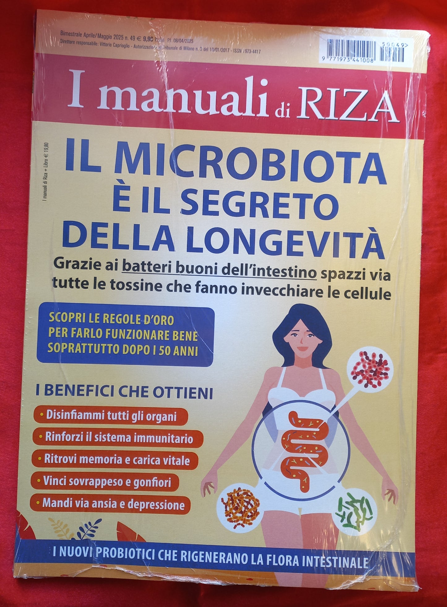 Manuali di RIZA - IL MICROBIOTA è il segreto della longevità