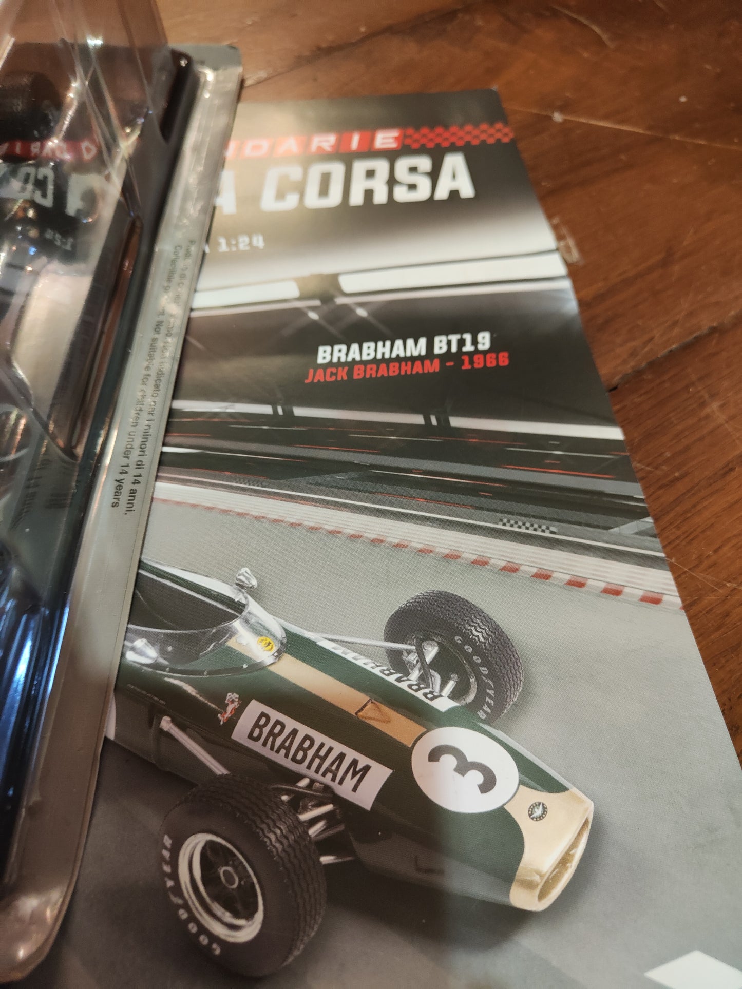 Auto da corsa 1:24. Brabham BT 19. Di Jack Brabham Del 1966 Nuova
