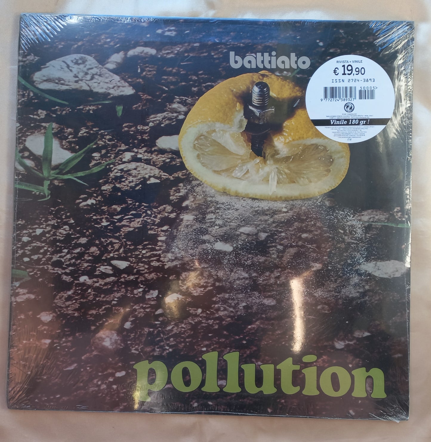 FRANCO BATTIATO - POLLUTION - Vinile nuovo 180 gr