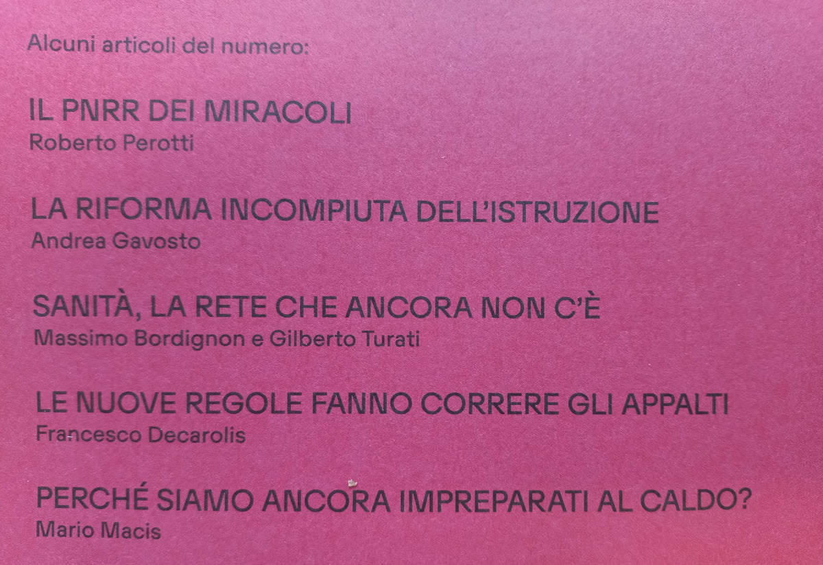 ECO - CRESCITA, OBIETTIVO MANCATO