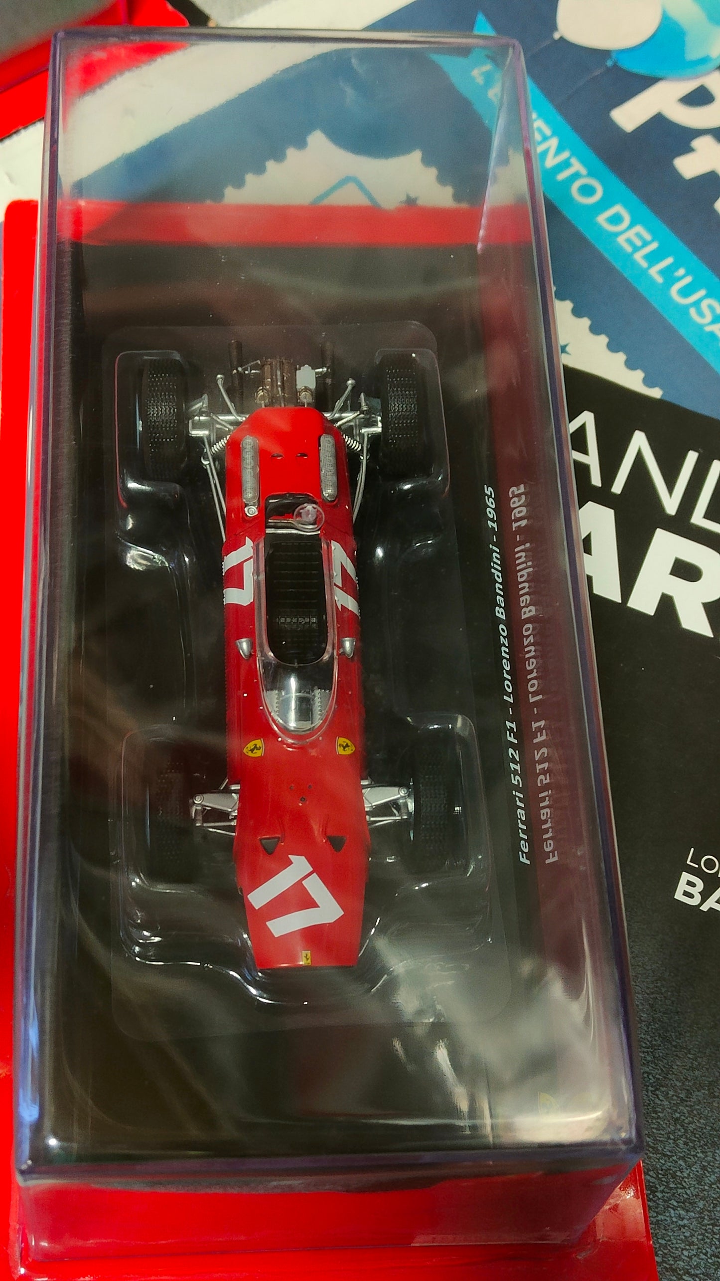 Grandi Ferrari 512 F1 Lorenzo Bandini 1965 formato 1:24 nuova